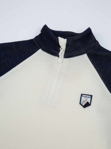 Bilde av WoolLand Unstad top kids Blue Ink